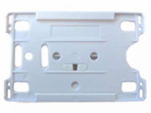 Badgehalter weiss horizontal/vertikal (Set à 10stk.)