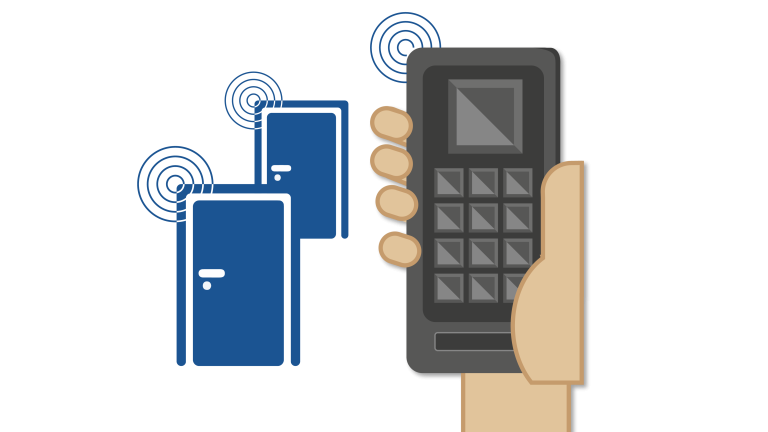 Kabellose Zugangskontrolle Kabellose RFID-Lösungen: Einfach, smart & sicher – Unsere Kabellose Zutrittslösungen